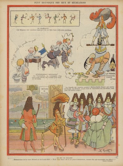 ル・リールのイラスト 作： Henri Avelot