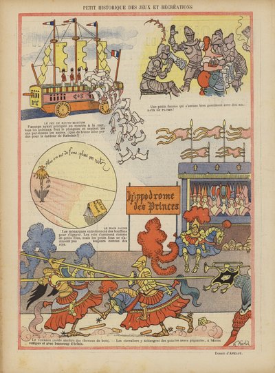 ル・リールのイラスト 作： Henri Avelot