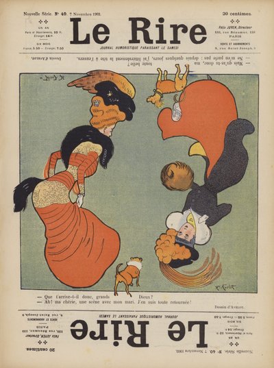 ル・リールのイラスト 作： Henri Avelot