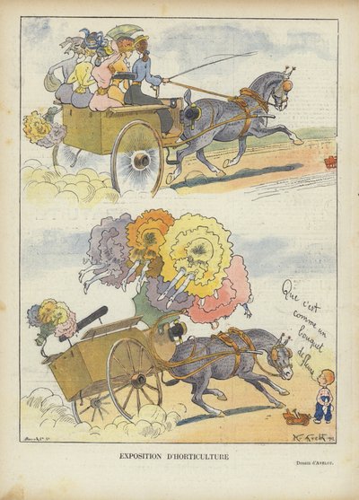ル・リールのイラスト 作： Henri Avelot
