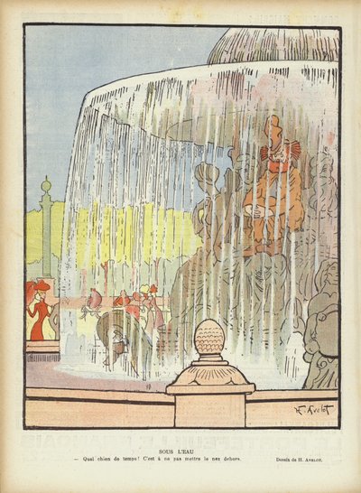 ル・リールのイラスト 作： Henri Avelot