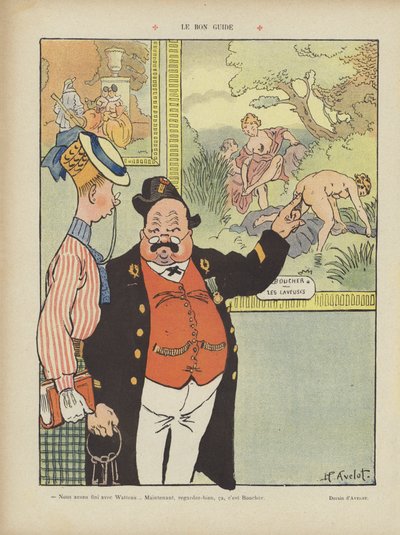 ル・リールのイラスト 作： Henri Avelot