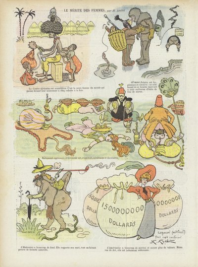 ル・リールのイラスト 作： Henri Avelot