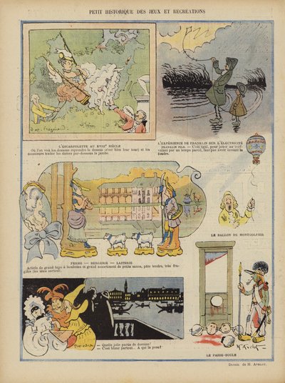 ル・リールのイラスト 作： Henri Avelot