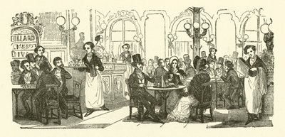 喫茶店のウェイター（彫刻 作： Henri Bonaventure (after) Monnier
