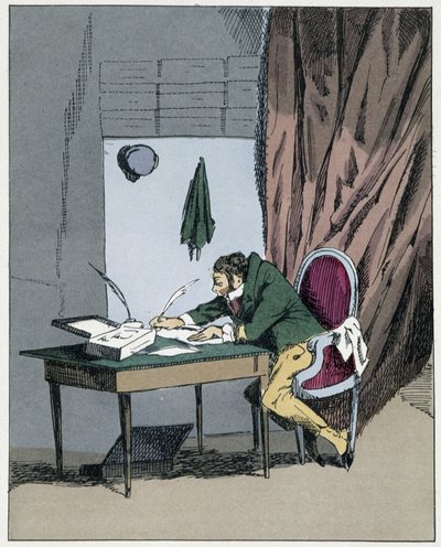 Supernumerary - アンリ・モニエの「Administrative mores」にて 作： Henri Bonaventure Monnier