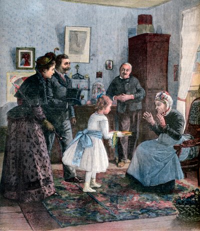 最初の月桂樹、1891 作： Henri Cain