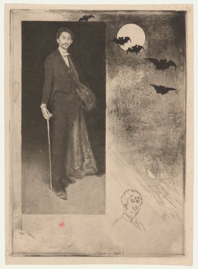 ロベール・ド・モンテスキュー＝フェザンサック伯爵 作： Henri Charles Guérard