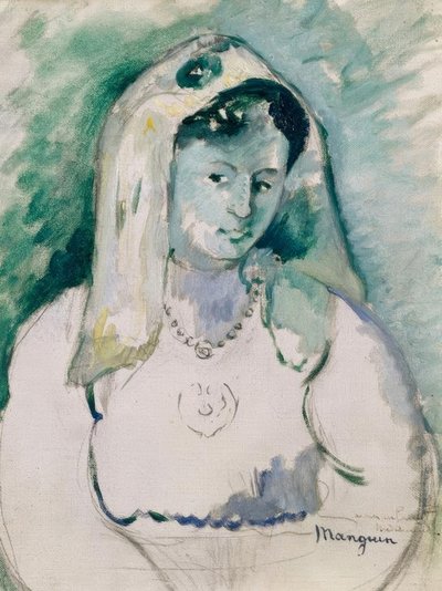 小さなモナリザ 作： Henri Charles Manguin