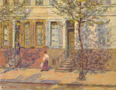 ストリートシーン、1912 作： Henri Duhem