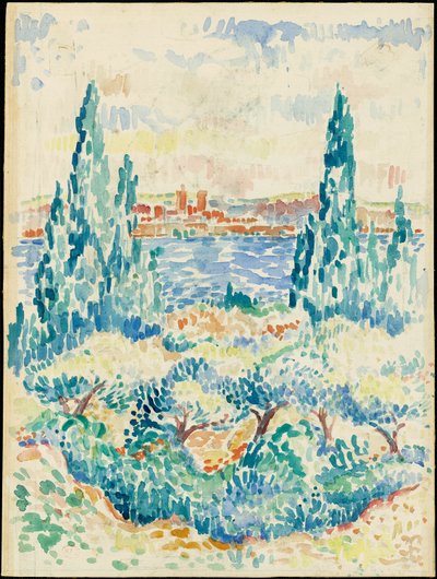 アンティーブ 作： Henri Edmond Cross