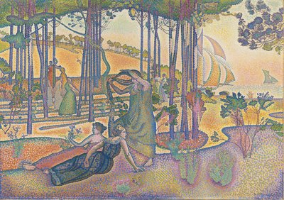 夕方の空気 作： Henri-Edmond Cross