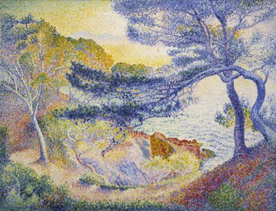 レイエ岬、1904年。 作： Henri Edmond Cross