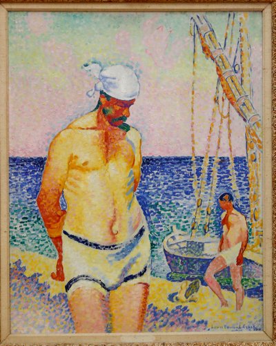 ルレストゥール、1908年 作： Henri Edmond Cross