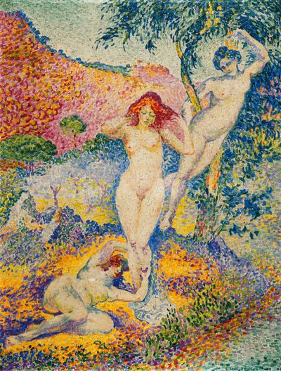ナピー、1908 作： Henri Edmond Cross
