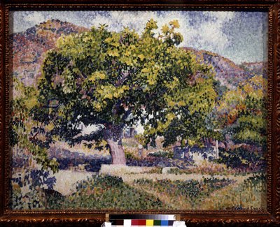 私の家の近く 作： Henri Edmond Cross