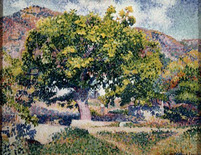 私の家の近く、1906。 作： Henri Edmond Cross