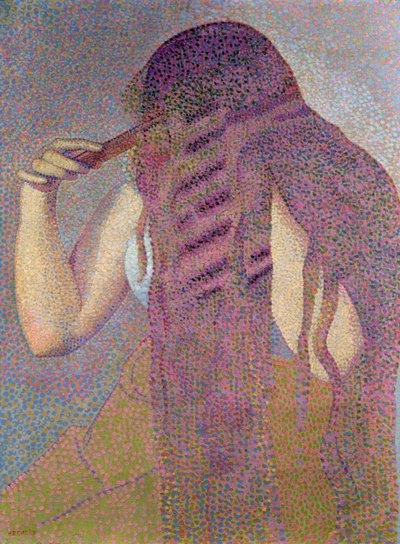 髪、1892年頃 作： Henri Edmond Cross