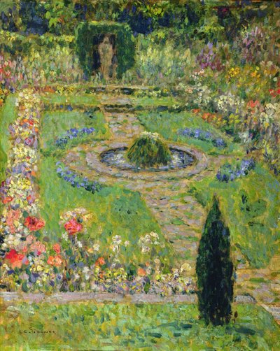 ハンプトンコート 作： Henri Eugene Augustin Le Sidaner