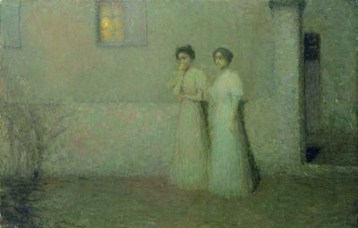 甘い夜 作： Henri Eugene Augustin Le Sidaner