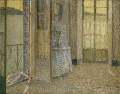 ブルールーム、ヴィルフランシュシュルメール;ブルールーム、ヴィルフランシュシュルメール 作： Henri Eugene Augustin Le Sidaner
