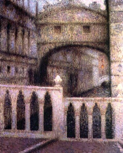 ため息の橋 作： Henri Eugene Augustin Le Sidaner