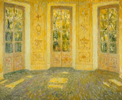 公園の窓;公園の窓 作： Henri Eugene Augustin Le Sidaner