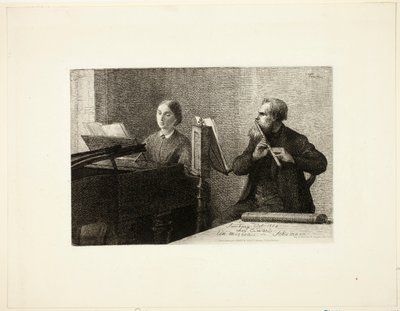 シューマンの小品 作： Henri Fantin-Latour