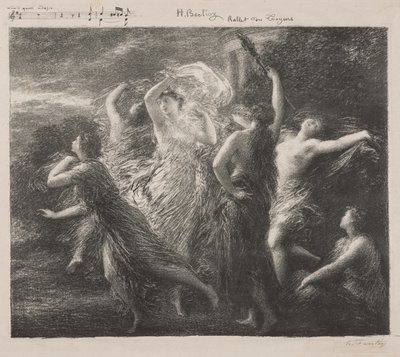 バレエ・デュ・トロワイヨン 作： Henri Fantin-Latour