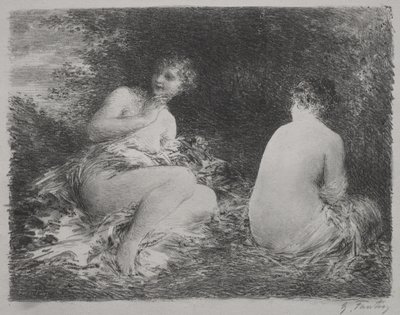 水浴者 作： Henri Fantin-Latour