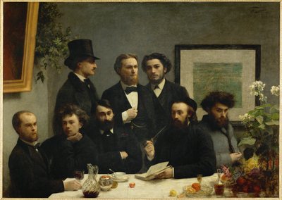 作： Henri Fantin-Latour