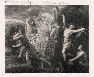 トロイア人の踊り 作： Henri Fantin-Latour