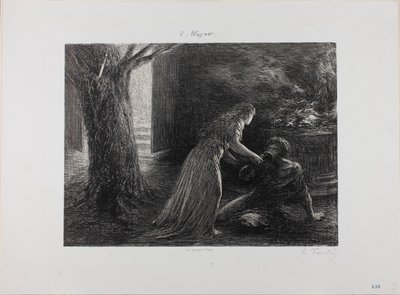 ヴァルキリーのデビュー 作： Henri Fantin-Latour