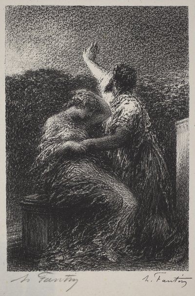  作： Henri Fantin-Latour