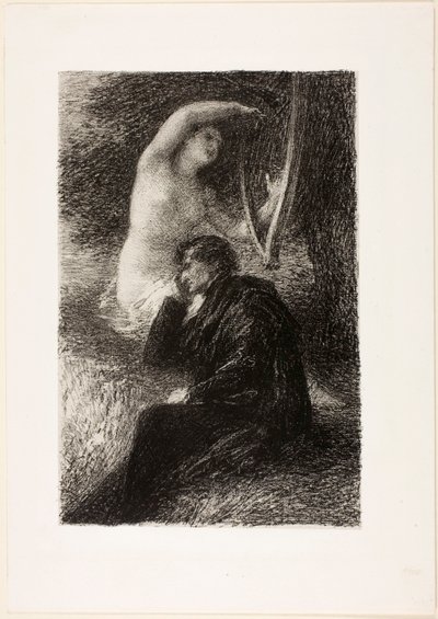 レリオ：エクトル・ベルリオーズよりエオリアン・ハープ 作： Henri Fantin-Latour
