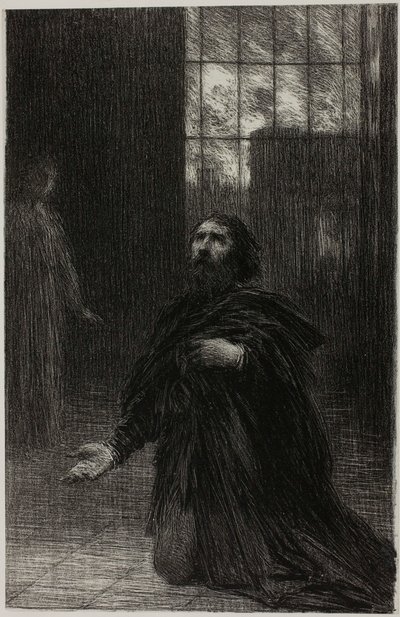 歌劇『リエンツィ』第5幕：リエンツィの祈り 作： Henri Fantin-Latour