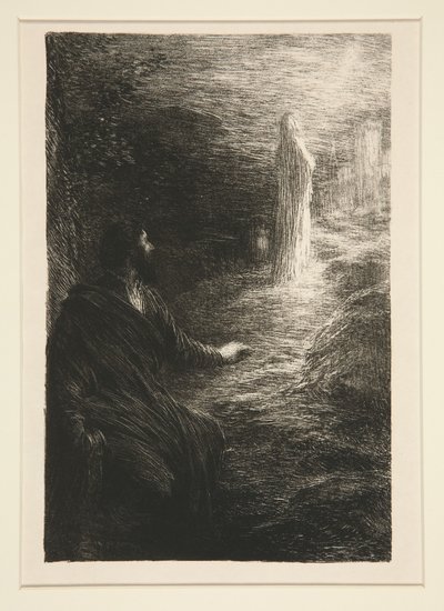 『タンホイザー』：第3幕：『夕星』 作： Henri Fantin-Latour