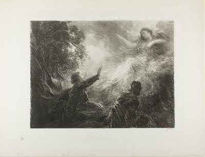 アルプスの妖精 作： Henri Fantin-Latour