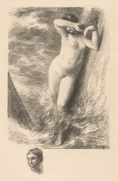 アンドロメダ 作： Ignace Henri Jean Fantin Latour