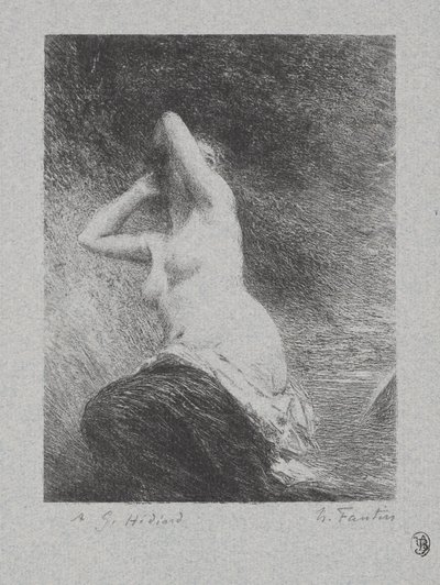 アリアドネ 作： Ignace Henri Jean Fantin Latour