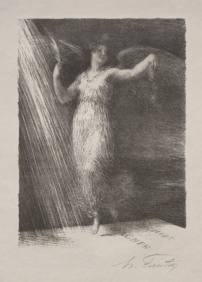 目覚め 作： Ignace Henri Jean Fantin Latour
