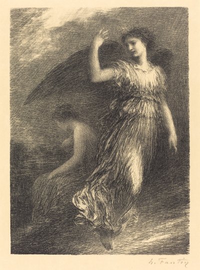 『楽園とペリ』よりデビュー（3rdplate） 作： Ignace Henri Jean Fantin Latour