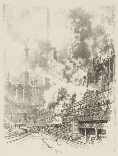 英国の戦争作業: 副産物 作： Ignace Henri Jean Fantin Latour