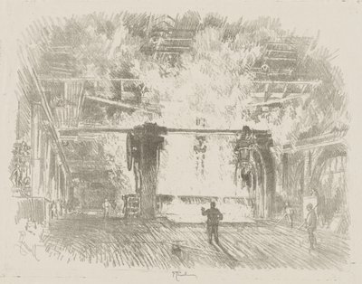 イギリスの戦争工作: 甲冑を作る 作： Ignace Henri Jean Fantin Latour