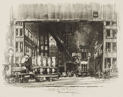 イギリスの戦争作品: 壷、大きな貝殻の鋳造 作： Ignace Henri Jean Fantin Latour