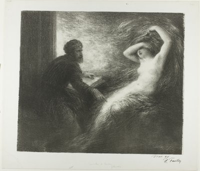 クンドリーの喚起 作： Ignace Henri Jean Fantin Latour