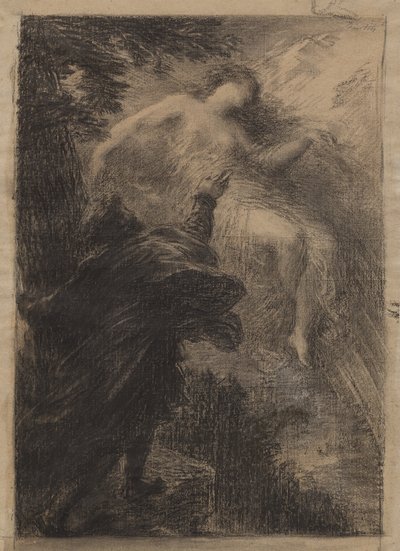 アルプスの妖精 作： Ignace Henri Jean Fantin Latour