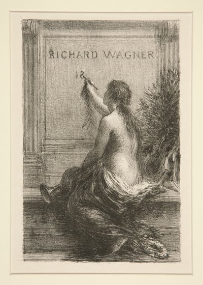 不死？ （不死） 作： Ignace Henri Jean Fantin Latour
