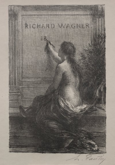 不死 作： Ignace Henri Jean Fantin Latour