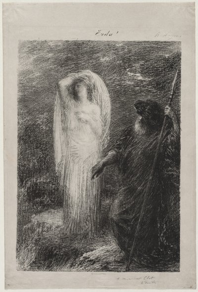 レボケーション デルダ 作： Ignace Henri Jean Fantin Latour